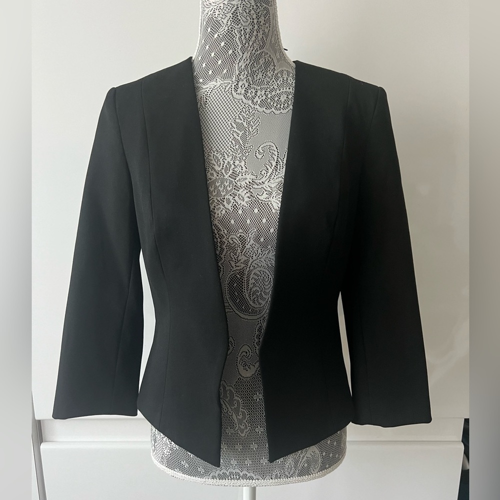 Express Black Open Front Blazer Jacket